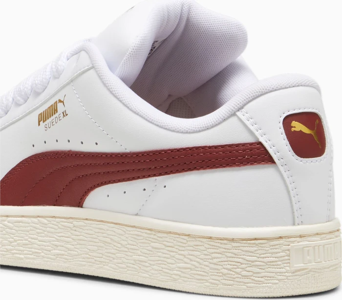 Puma Suede XL Leather puma white/intense red