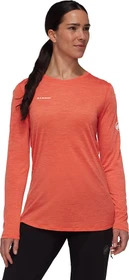Mammut Tree Wool FL Funktionsshirt langarm peach melange (Damen)