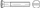 Toolcraft Schlitz Linsensenkkopfschraube, M10x25mm, 100 Stück (1065783)