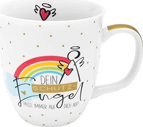 Sheepworld Kaffeebecher Regenbogen Schutzengel 400ml