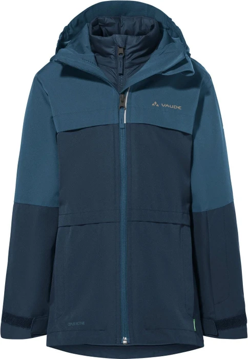 Vaude Snow Cup III 3in1 Skijacke baltic sea (Junior)