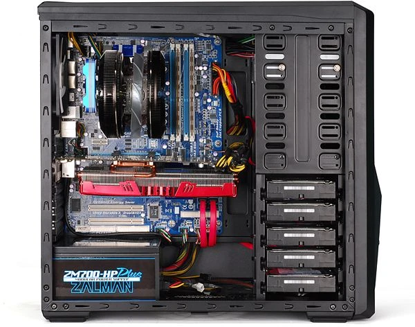 Zalman Z9 USB 3.0 schwarz, Acrylfenster