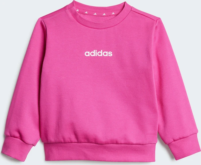 adidas Essentials Climacool Kids Trainingsanzug semi lucid fuchsia/white (Junior)