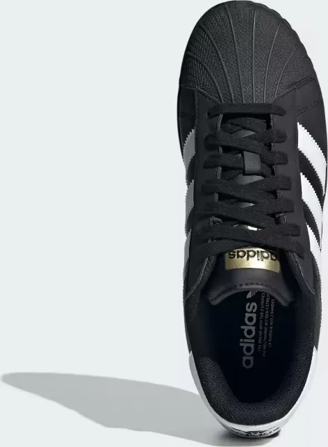 adidas Superstar XLG core black/cloud white/gold metallic (Herren)