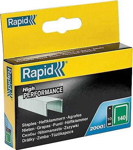 Rapid Typ 140 Tacker-Klammern, 10mm, 2000 Stück