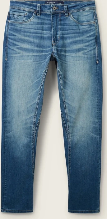 Tom Tailor Regular Tapered Jeans mit recycelter Baumwolle Jeans tinted blue denim (Herren)