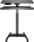 LogiLink elektrisch höhenverstellbarer Sitz-Steh-Schreibtisch 80x40cm schwarz/schwarz Vorschaubild