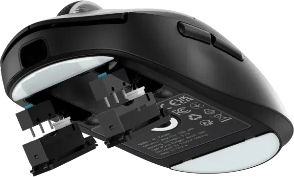 Proove RC Raider 8K Wireless Gaming Mouse, schwarz, USB/Bluetooth