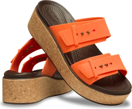 Crocs Brooklyn Cork Buckle topaz (Damen)
