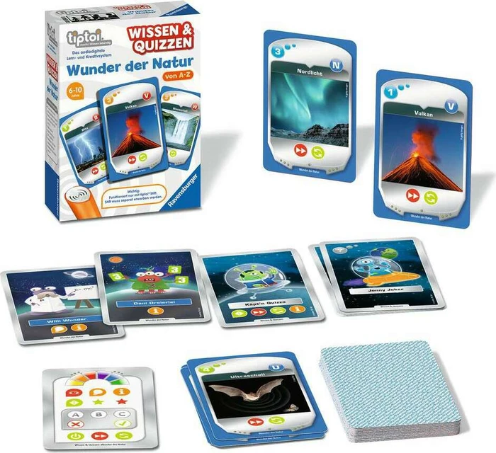 Ravensburger tiptoi Spiel: Wissen & Quizzen: Wunder der Natur