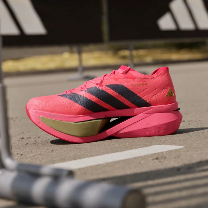 adidas Adizero Prime X3 Strung solar turbo/grey six/lucid red