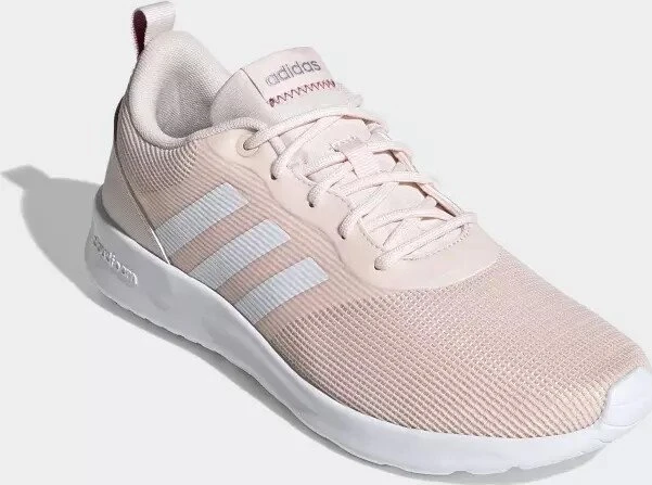 adidas QT Racer 2.0 pink tint/cloud white/silver metallic (Damen)