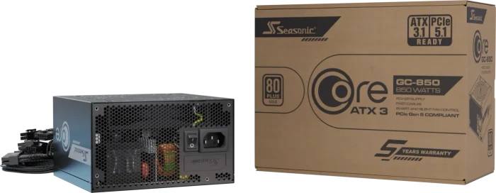 Seasonic Core GC-850 850W, ATX 3.1