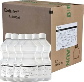 B.Braun AQUA B. Braun Ecotainer Spüllösung, 6l (6x 1l)