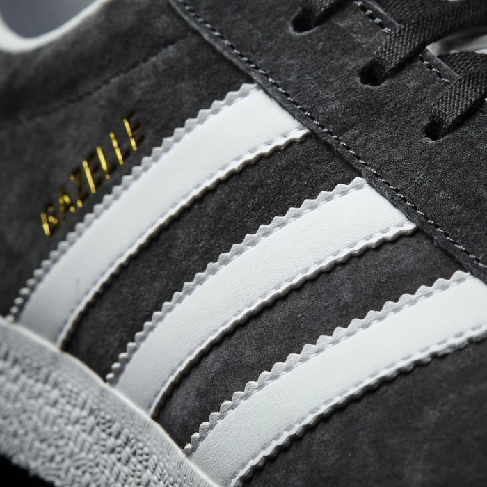 adidas Gazelle solid grey/white/gold met (Herren)