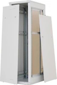 Triton RMA N 19" Standverteiler, 600x900 18HE, Sicherheitsglastür, IP20, grau, 900mm tief