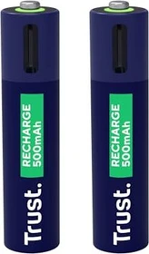 Trust Recharge USB-C Micro AAA 500mAh, 2er-Pack