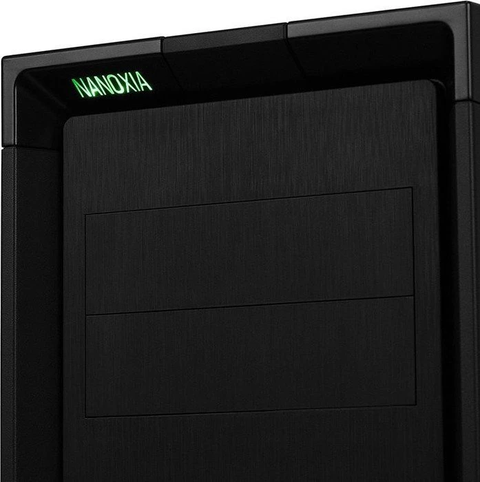 Nanoxia CoolForce 2 schwarz, Acrylfenster, schallgedämmt