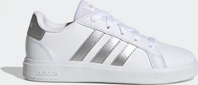 adidas Grand Court Lifestyle Tennis Lace-Up cloud white/matte silver (Junior)