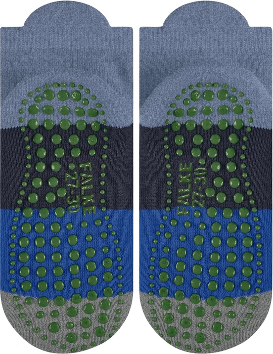 Falke Colour Block Socken blau mel. (Junior)