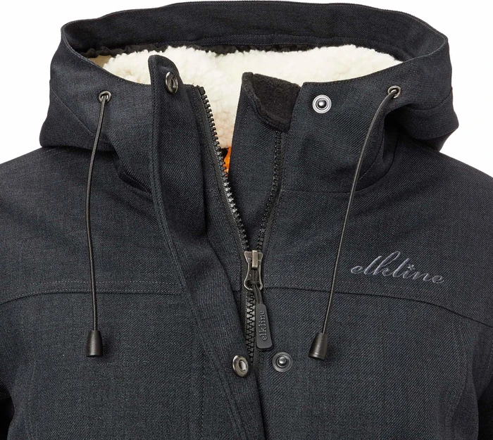 Elkline Apres Ski Funktionsjacke anthra melange (Damen)