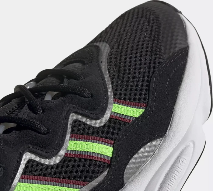 adidas Ozweego core black/solar green/onix (Herren)