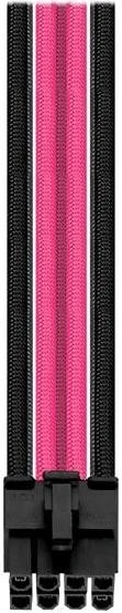 Thermaltake TtMod Sleeve Cable Verlängerung 30cm, schwarz/pink