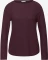 Street One Soft Melange Shirt langarm jazz berry (Damen) Vorschaubild
