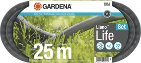 Gardena Textilschlauch Liano Life Schlauchset 13mm, 25m