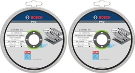 Bosch Professional WA60TBF Standard for Inox Trennscheibe, 125x1x22.23mm, 10 Stück