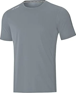 Jako Run 2.0 Laufshirt kurzarm steingrau