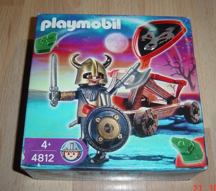 playmobil Knights Katapult für Wolfsgespann