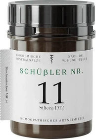 Apofaktur Schüßler Nr. 11 Silicea D12 Tabletten, 1000 Stück