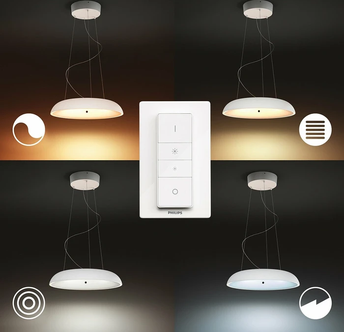Philips Hue White Ambiance Amaze Pendelleuchte weiß