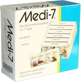 Hans-H. Hasbargen Medi 7 Medikamentendosierer weiß,     1 Stück