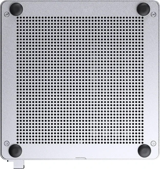 Jonsbo NV10, silber, Mini-ITX