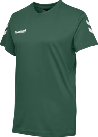 hummel GO Cotton T-Shirt kurzarm evergreen