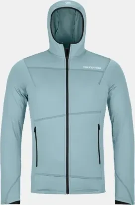 Ortovox Fleece Light Hoody Funktionsjacke glacier grey (Herren)