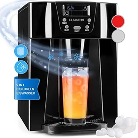 Klarstein Ice Volcano Eiswürfelbereiter schwarz