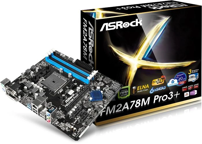 ASRock FM2A78M Pro3+ (AMD FM2+)
