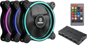 Enermax T.B.RGB, LED-Steuerung, Fernbedienung, 120mm, 3er-Pack