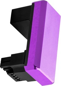 CableMod 12VHPWR Winkeladapter 180 Grad, Variante A, Sense-Pins an der Unterseite, violett