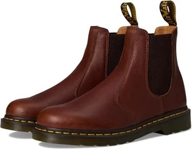 Dr. Martens 2976 Ambassador Soft Leather Chelsea Boots cashew