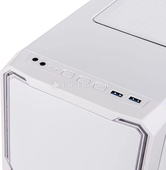 BitFenix Enso RGB, weiß, Glasfenster