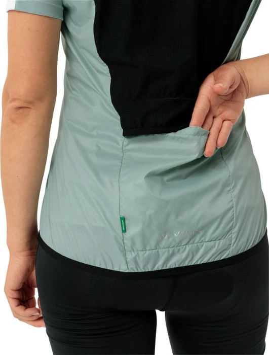 Vaude Matera Air Fahrradweste dusty fern (Damen)