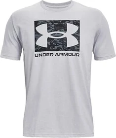 Under Armour ABC Camo Boxed Logo Funktionsshirt kurzarm mod gray light heather (Herren)