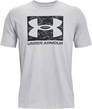 Under Armour ABC Camo Boxed Logo Funktionsshirt kurzarm mod gray light heather (Herren)