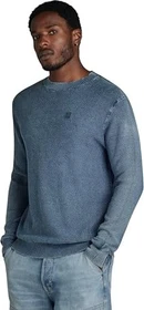 G-Star Moss Knitted Strickpullover sun faded blue (Herren)