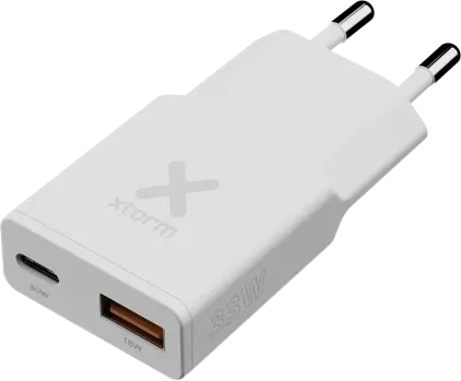 Xtorm 33W SlimLine Go2 Ladegerät weiß