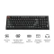 Keychron V5 Ultra 8K Wireless, 96%, schwarz, LEDs RGB, Keychron Silk POM BANANA, USB/Bluetooth, US Vorschaubild